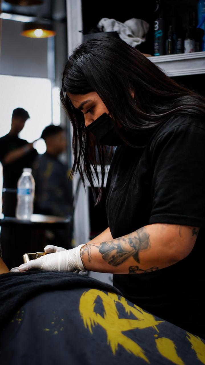 Trabajo de barbería